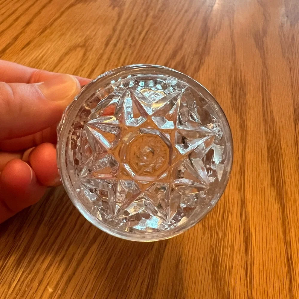 Vintage Fostoria Glass Company Toothpick Holder